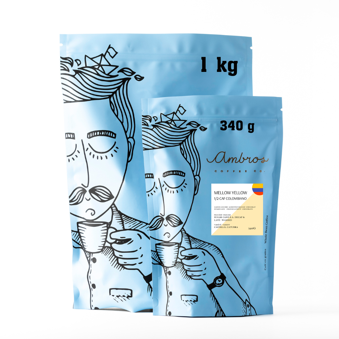 Demi-caf Mellow Yellow de Colombie