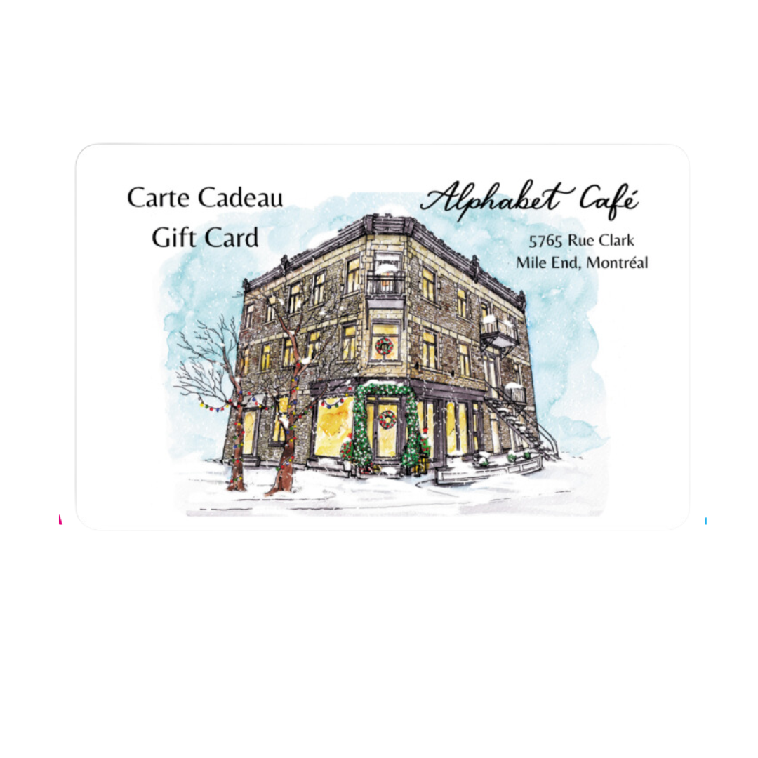 Alphabet Cafe & Ambros Coffee Gift Card (digital or physical)