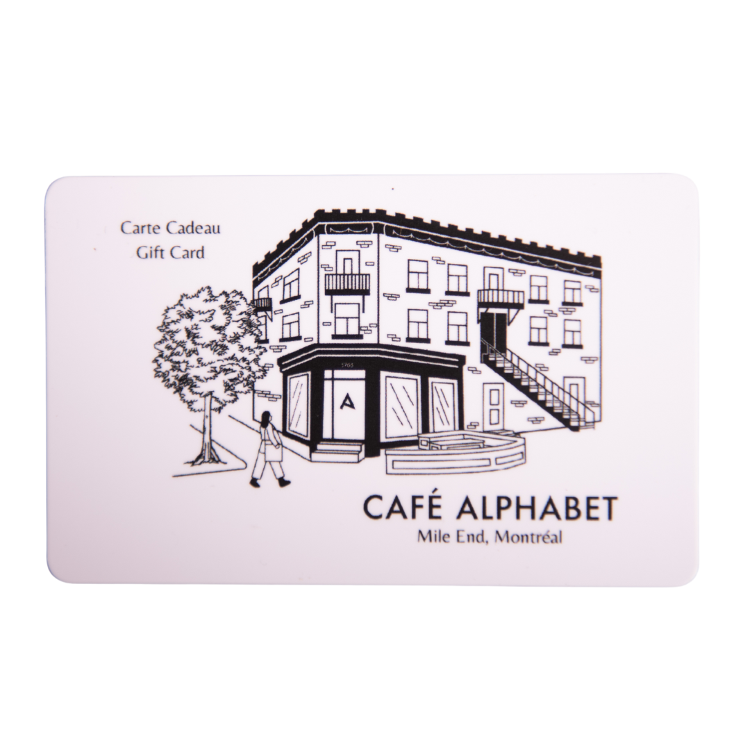 Alphabet Cafe & Ambros Coffee Gift Card (digital or physical)