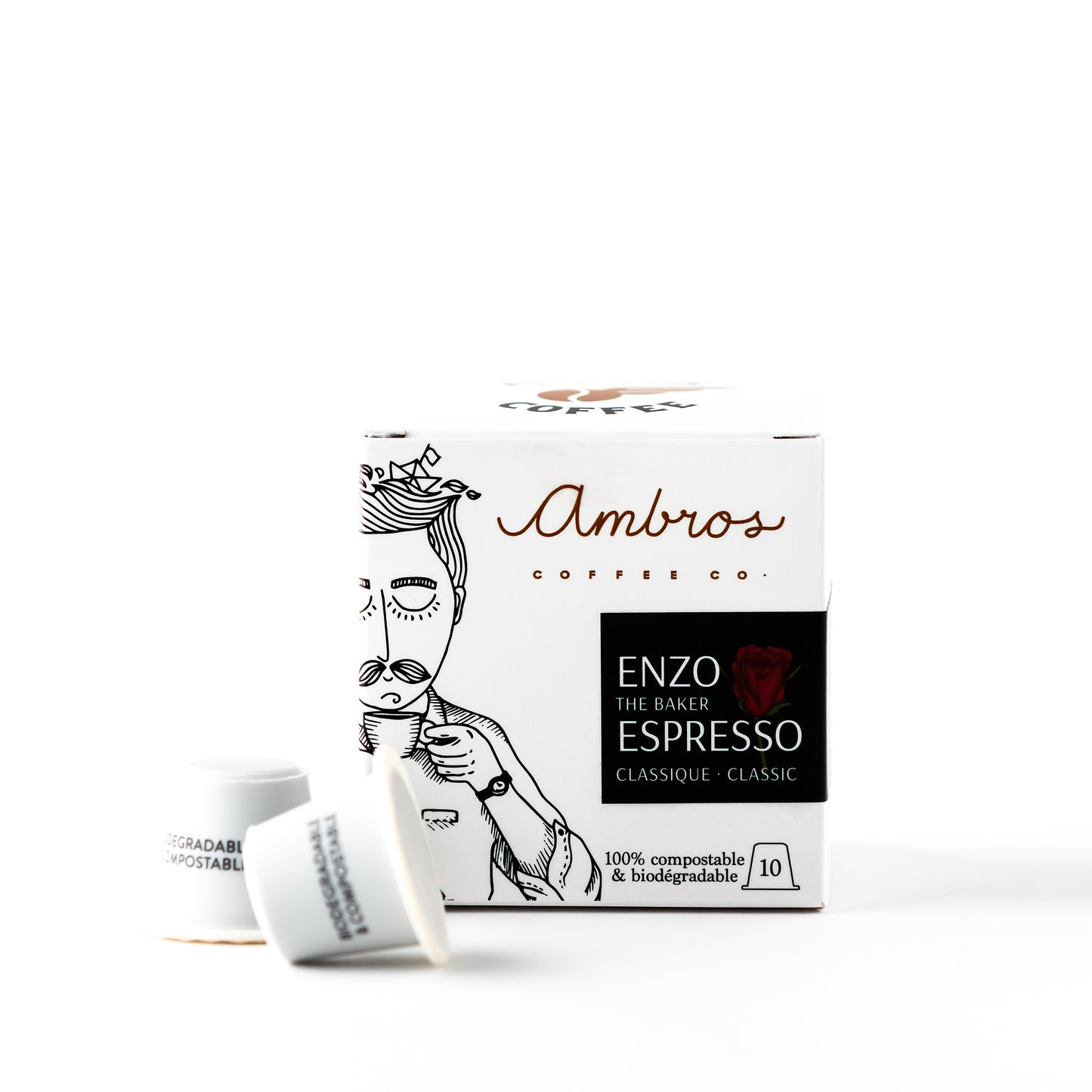Capsules de café Enzo compatibles Nespresso®
