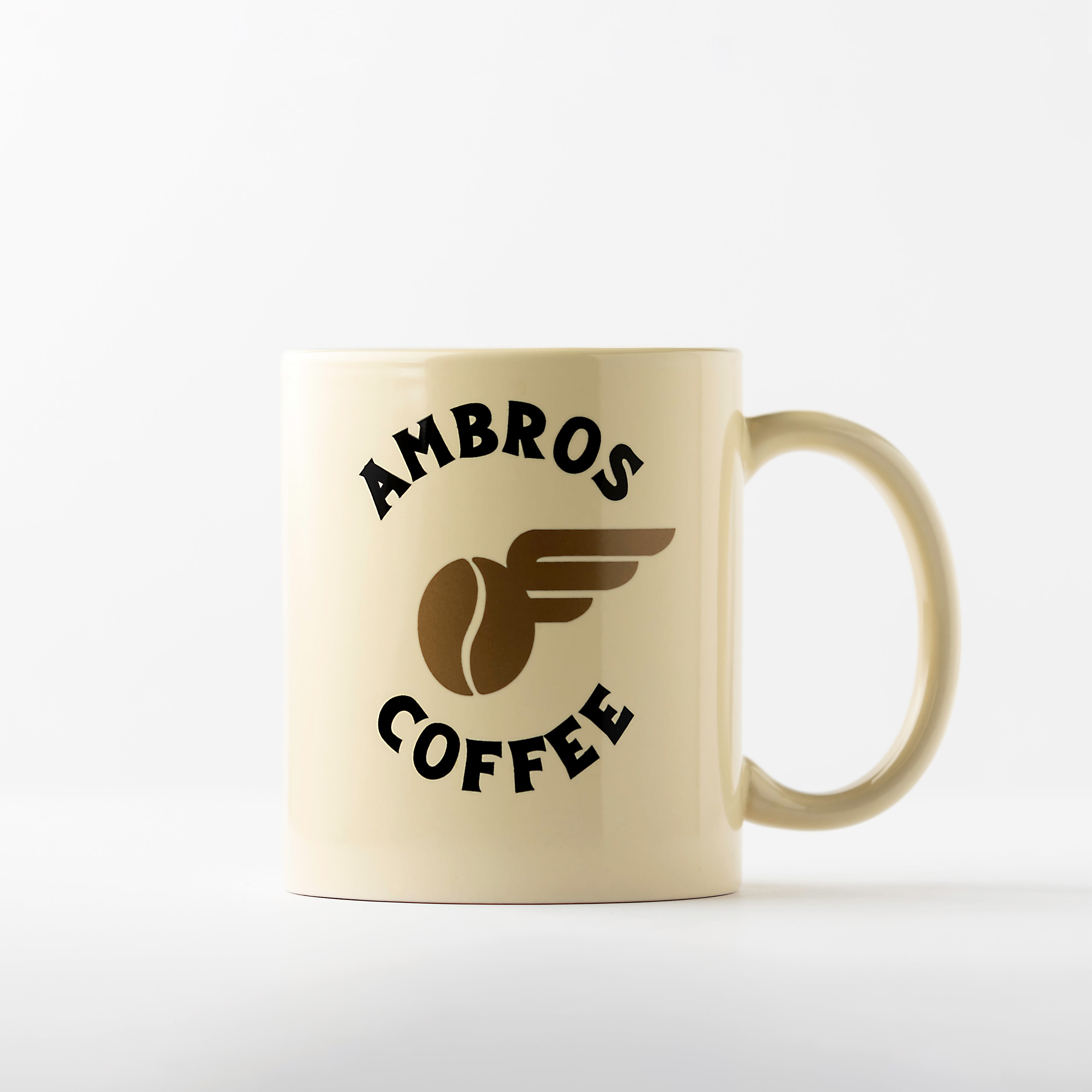 Flying Bean 11 oz. Mug in Vintage Cream