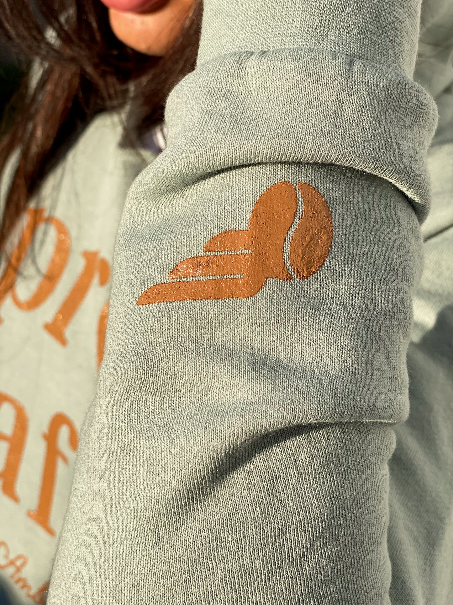 Après Café Women's Full-Length Hoodie in Sage
