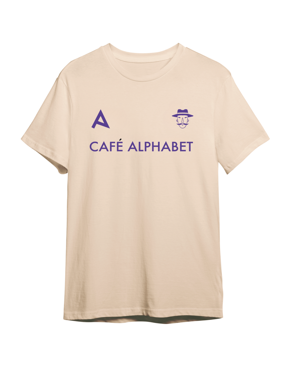 Alphabet Mangas Barista Tee in Cream SS25