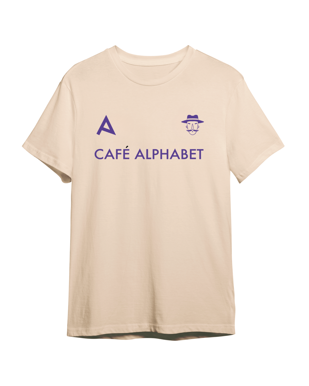 Alphabet Mangas Barista Tee in Cream SS25