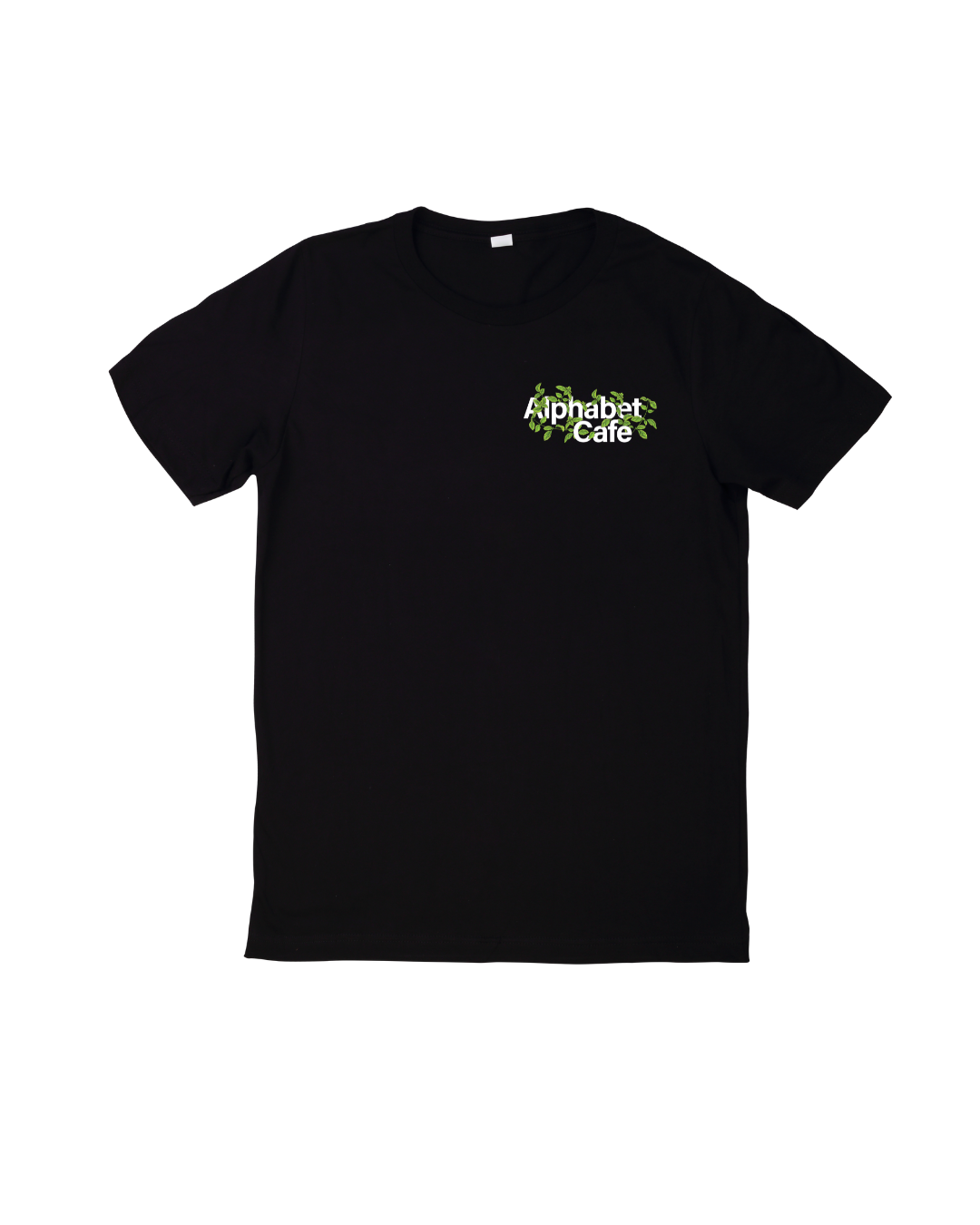 Alphabet Basil Tee in Black