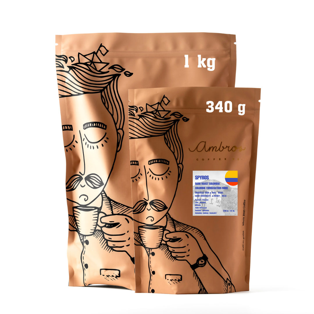 Spyros Road Running Dark Roast from Colombia - 1 kg &amp; 2 kg Subscriptions