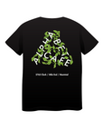 T-shirt Alphabet Basil en noir