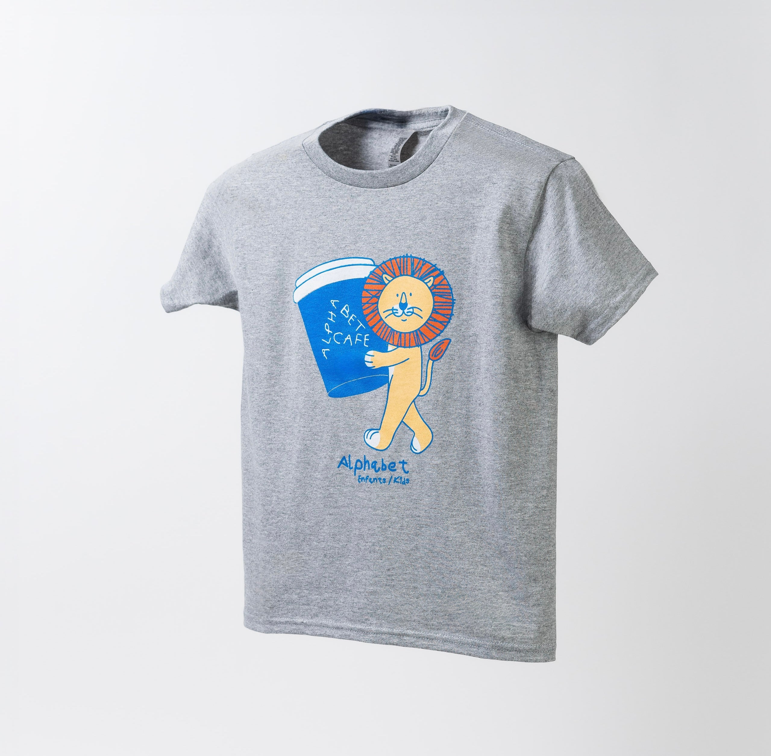 ABC Kids tee in heather grey (junior)