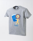 ABC Kids tee in heather grey (junior)