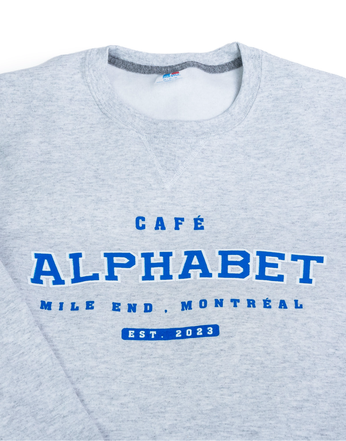 Alphabet Varsity Crewneck
