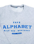 Alphabet Varsity Crewneck