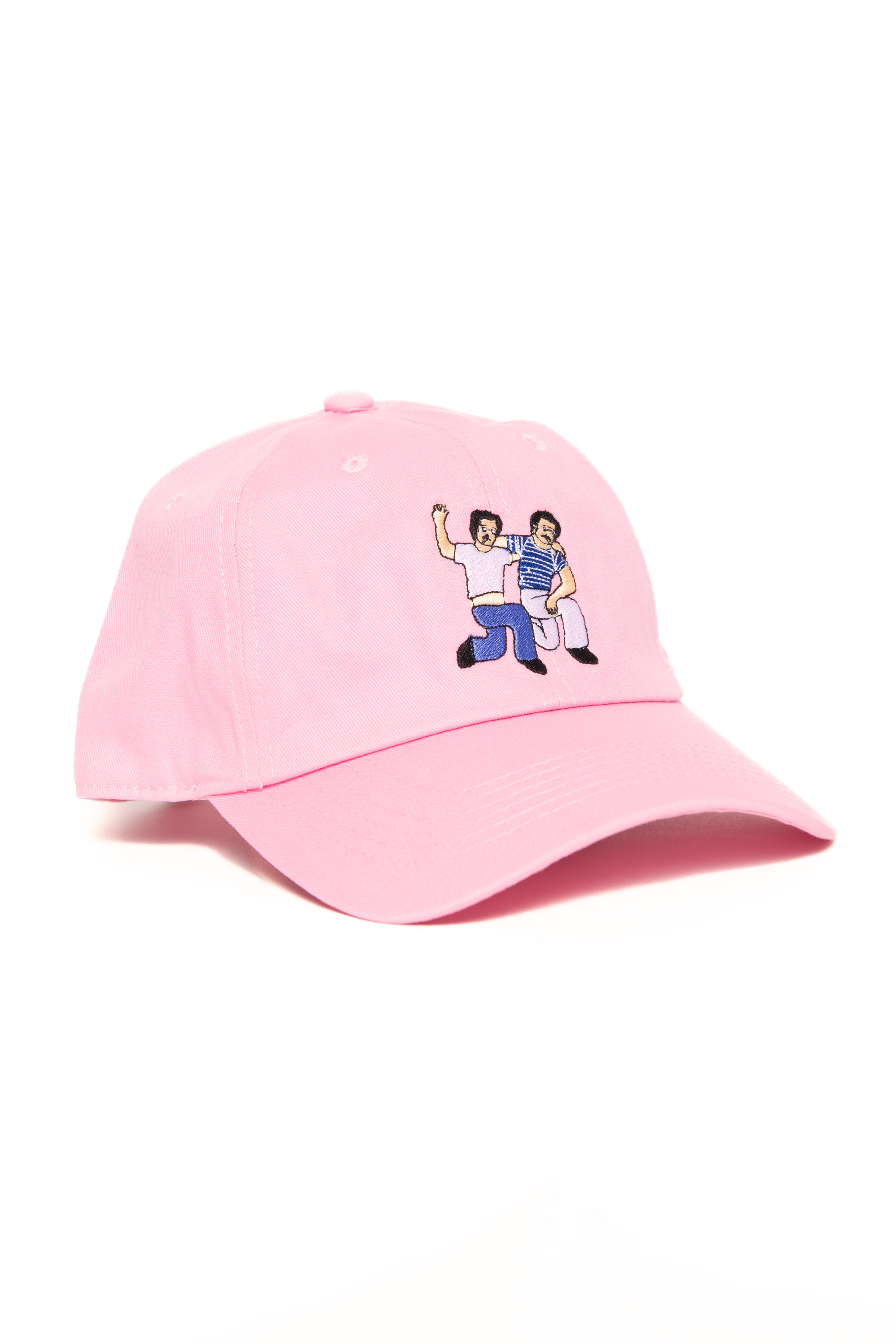 Alphabet "Dancing Brothers" Cap in Pink