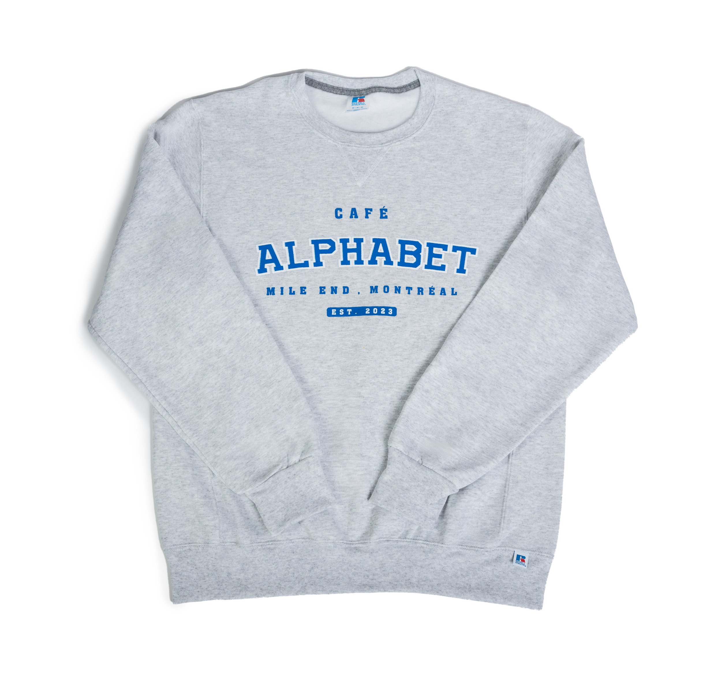 Alphabet Varsity Crewneck