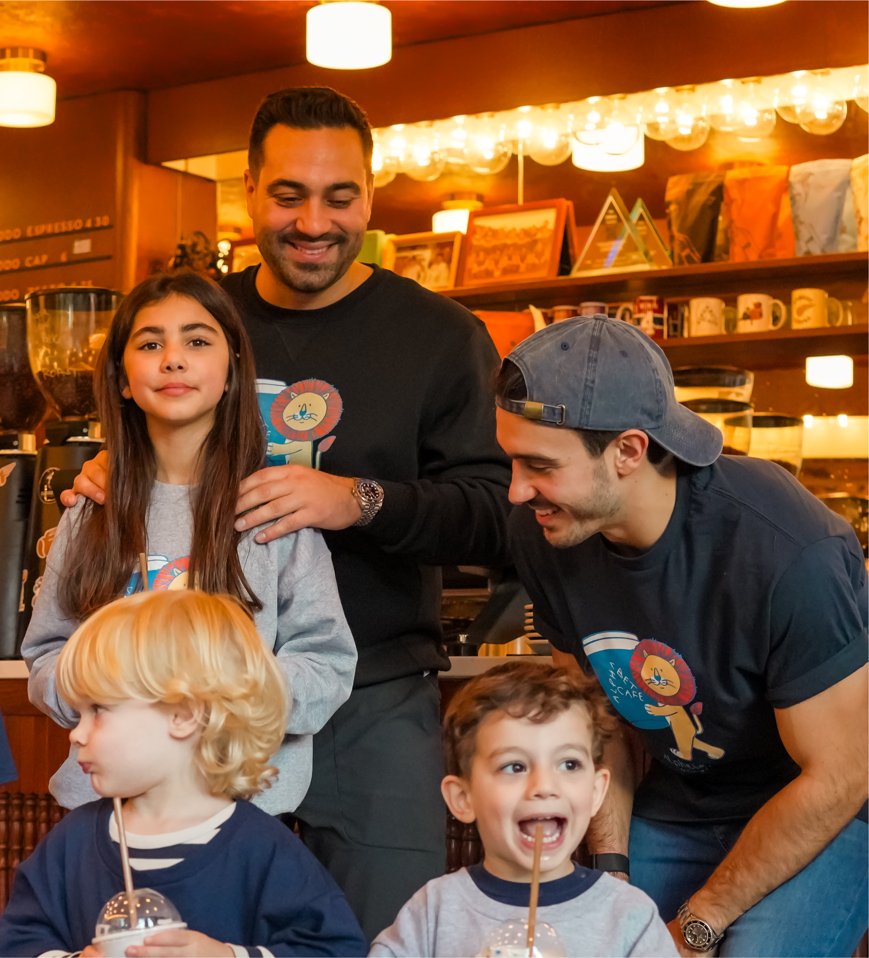 ABC Kids tee in navy (adult)