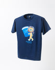 ABC Kids tee in navy (junior)