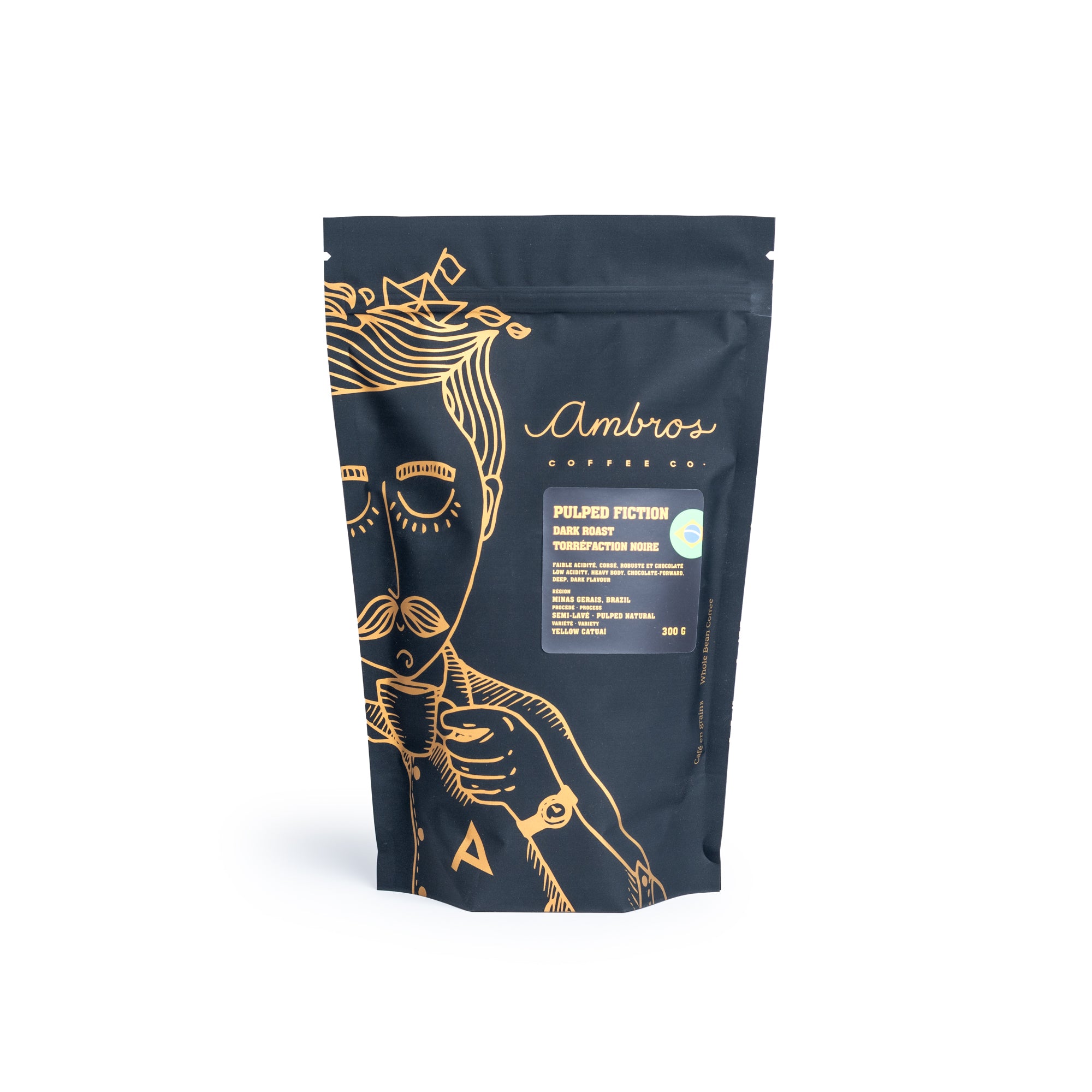 Brazil - Pulped Fiction Dark Roast