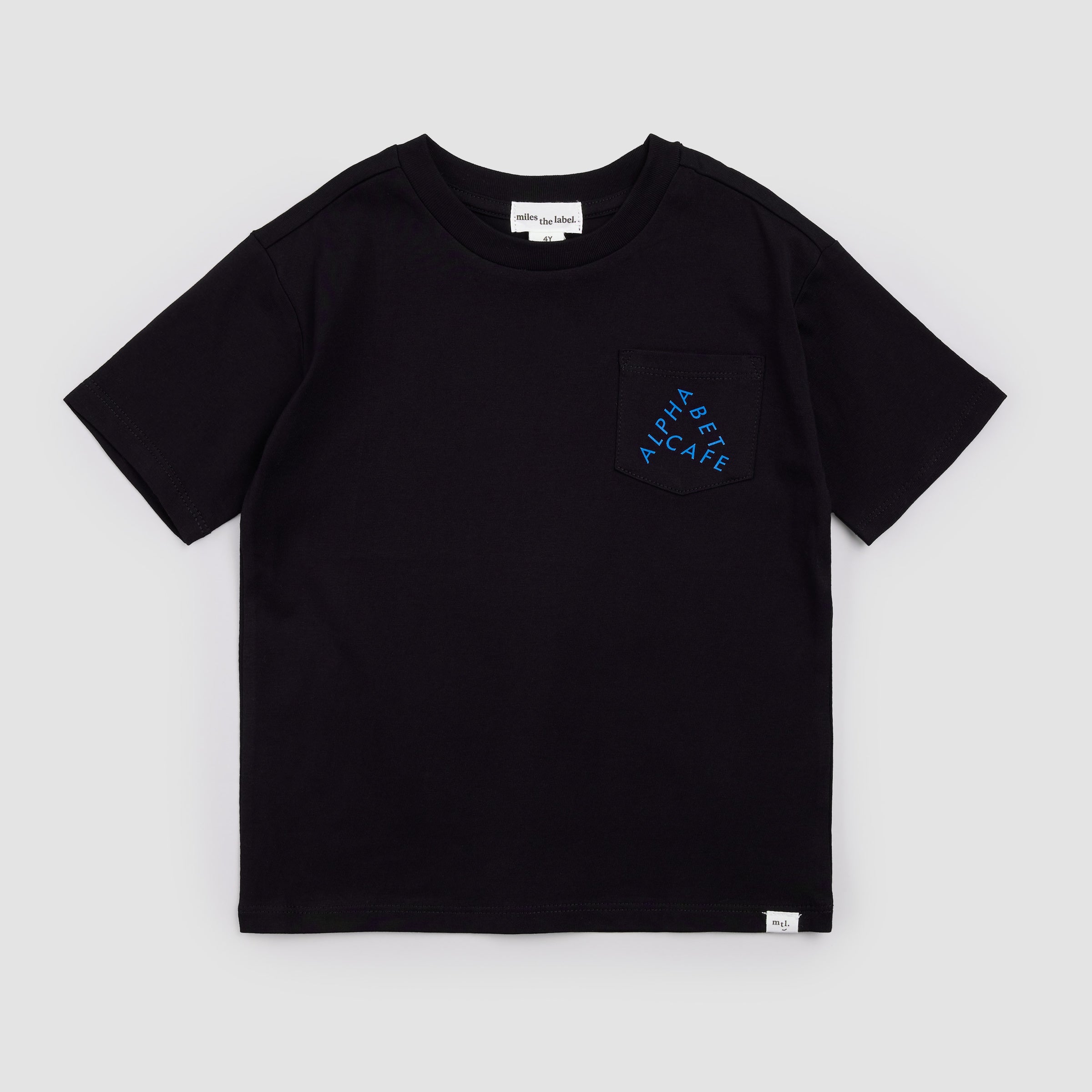 ABC Kids x Miles the Label Mommy & mini Tee in Black