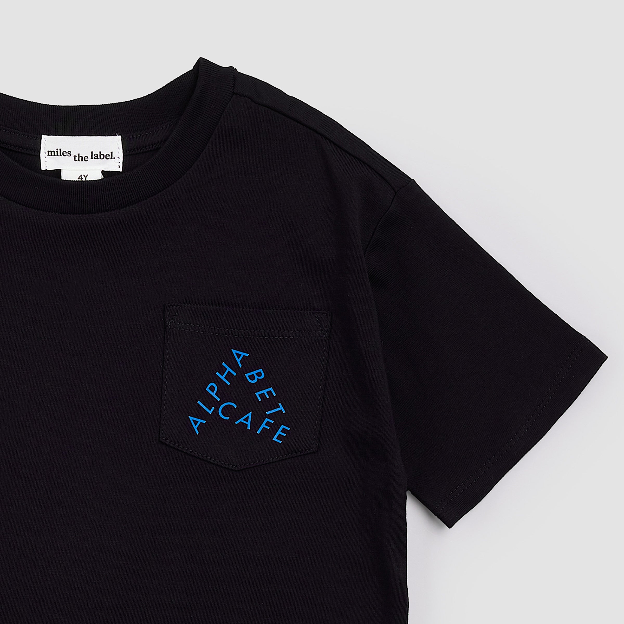 ABC Kids x Miles the Label Mommy & mini Tee in Black
