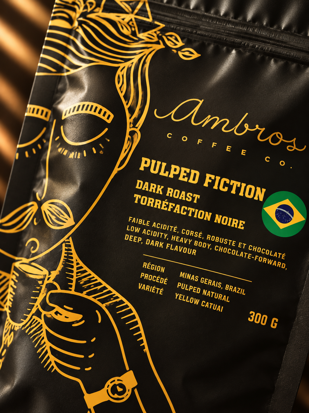 BRÉSIL / Dark Roast Pulped Fiction
