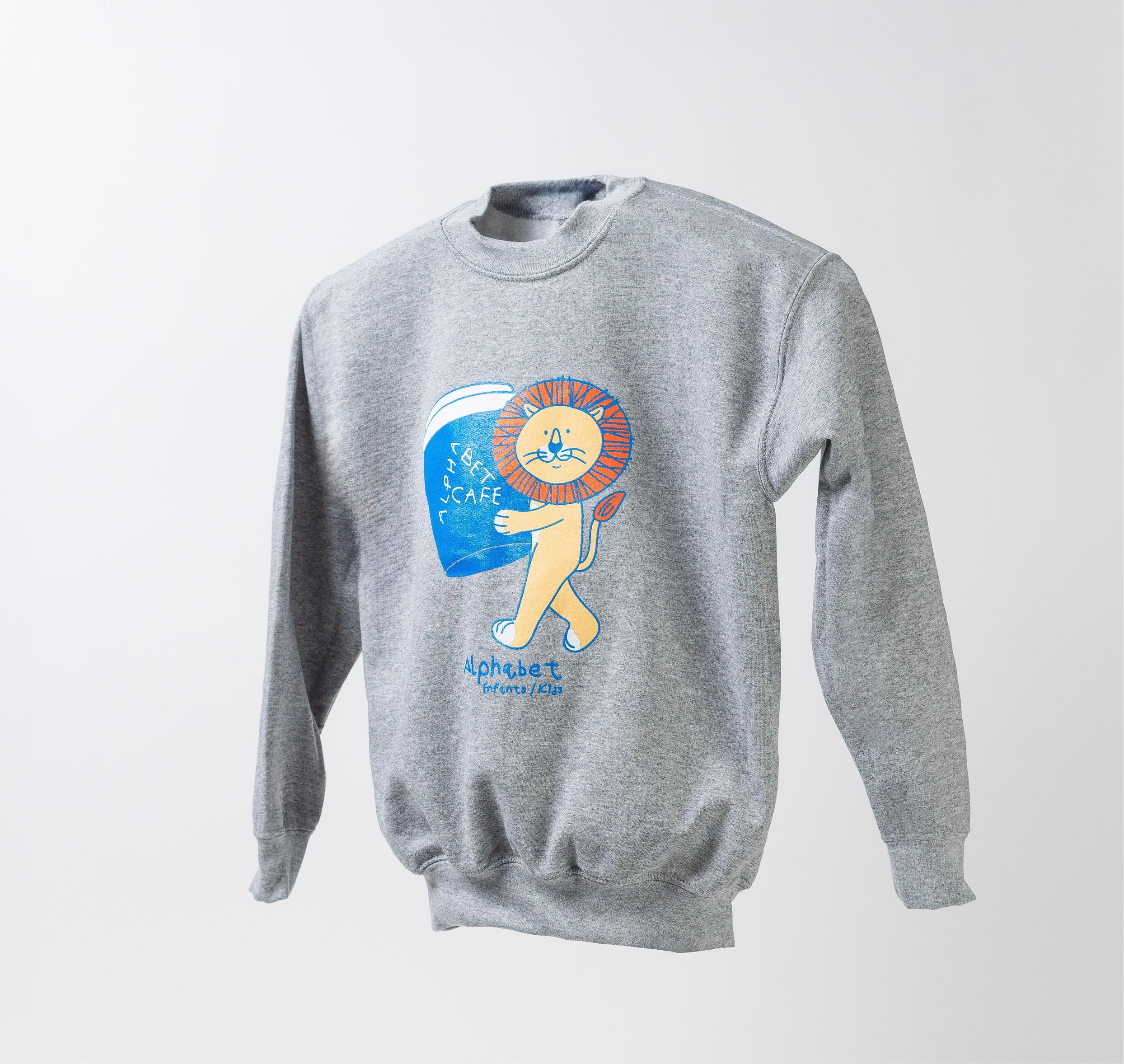 ABC Kids crewneck in heather grey (junior)
