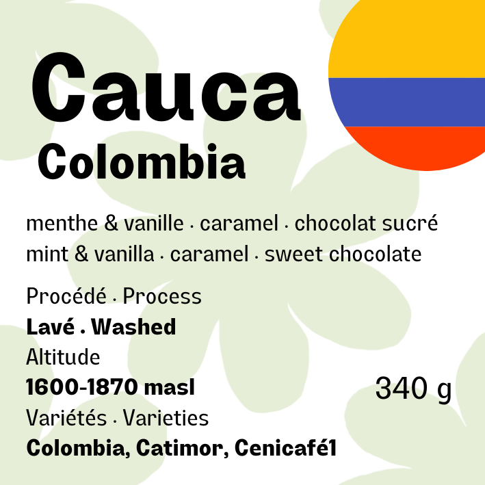 Cauca de Colombie