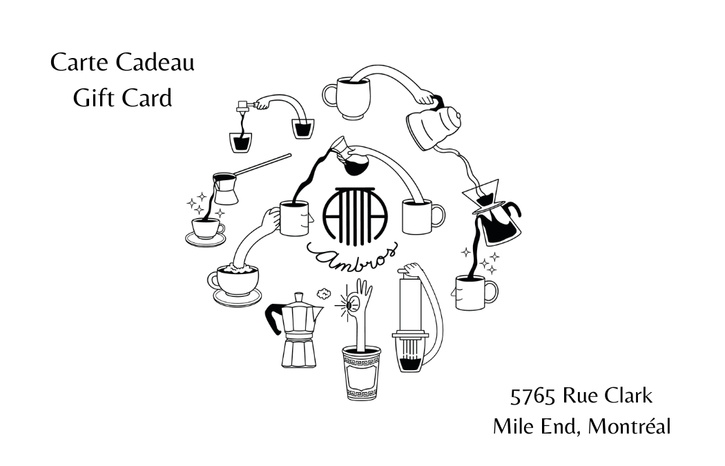 Ambros Coffee Gift Card