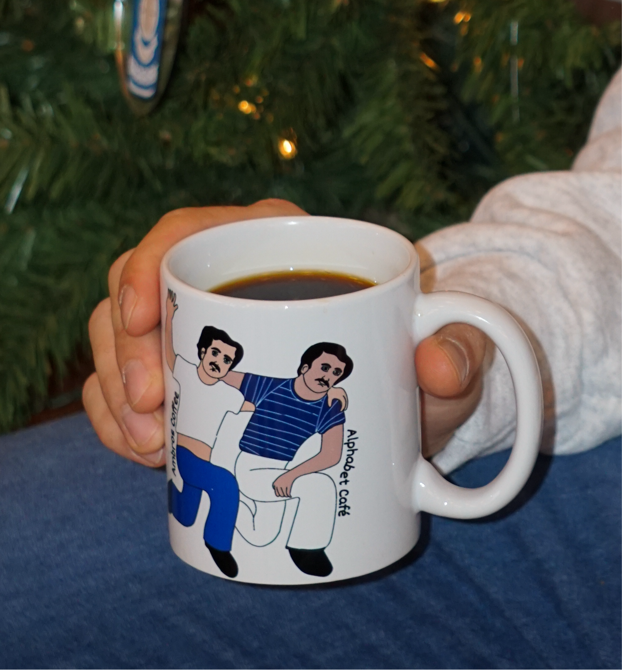 Alphabet Dancing Brothers Mug 11 oz.