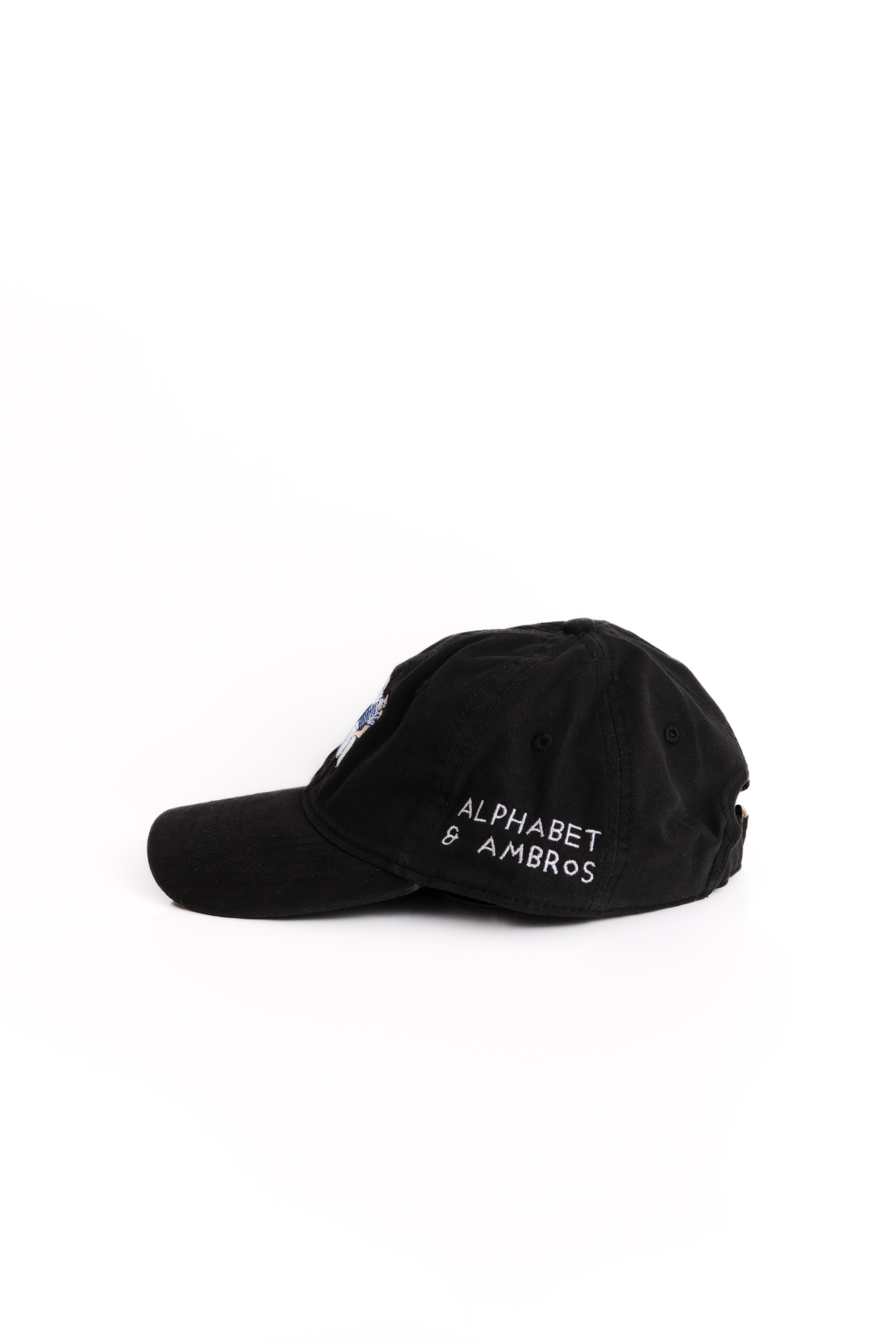 Alphabet "Dancing Brothers" Cap in black