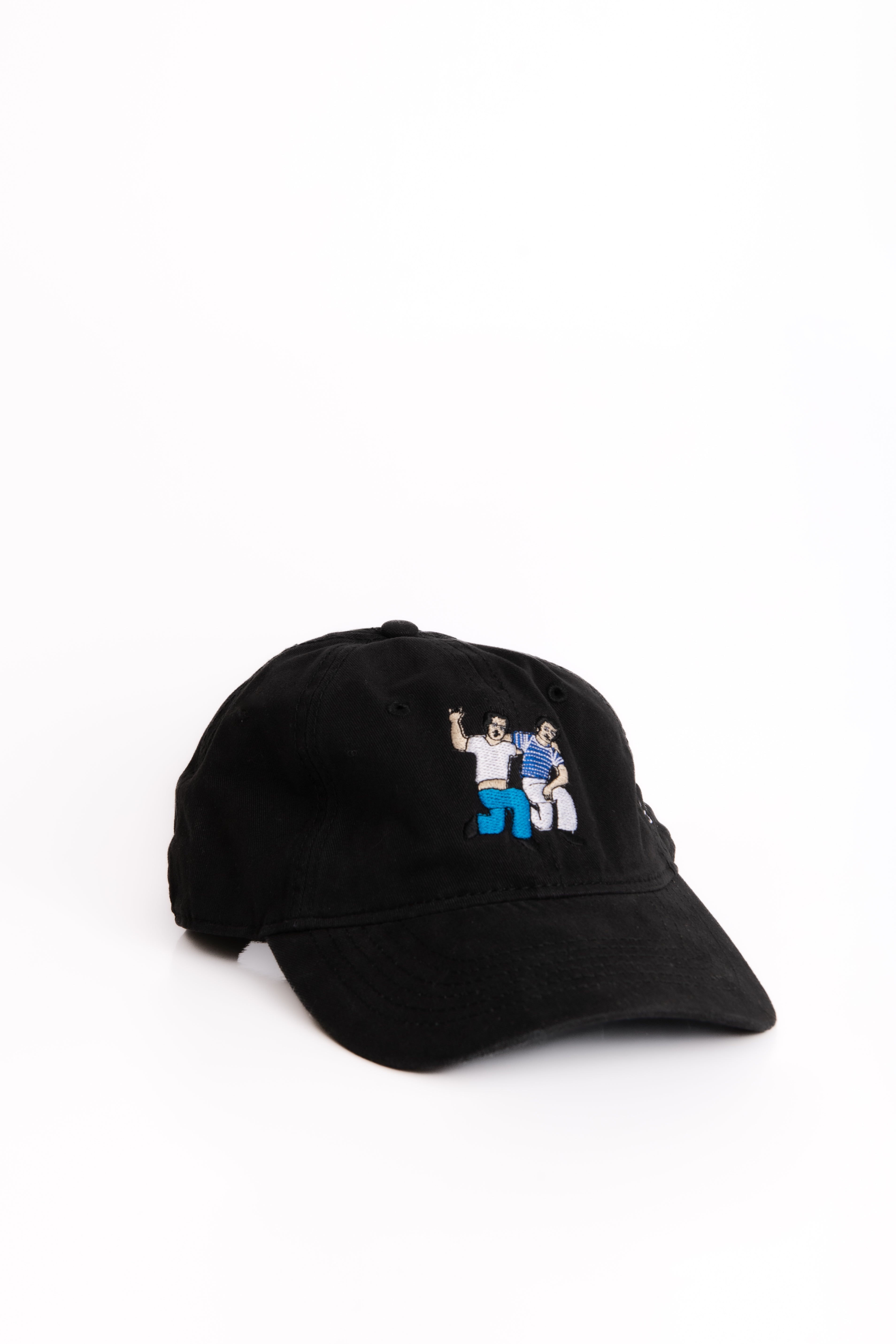 Alphabet "Dancing Brothers" Cap in black