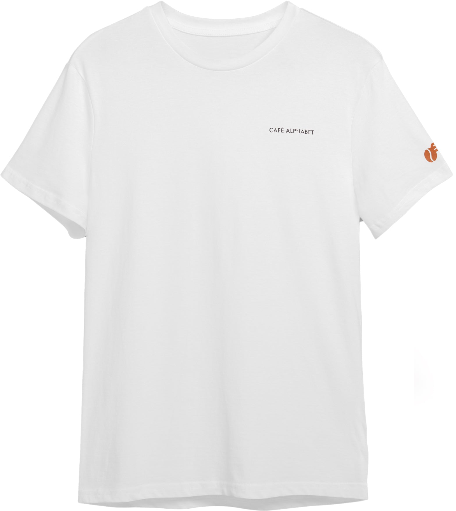 Alphabet Uniform Tee in White