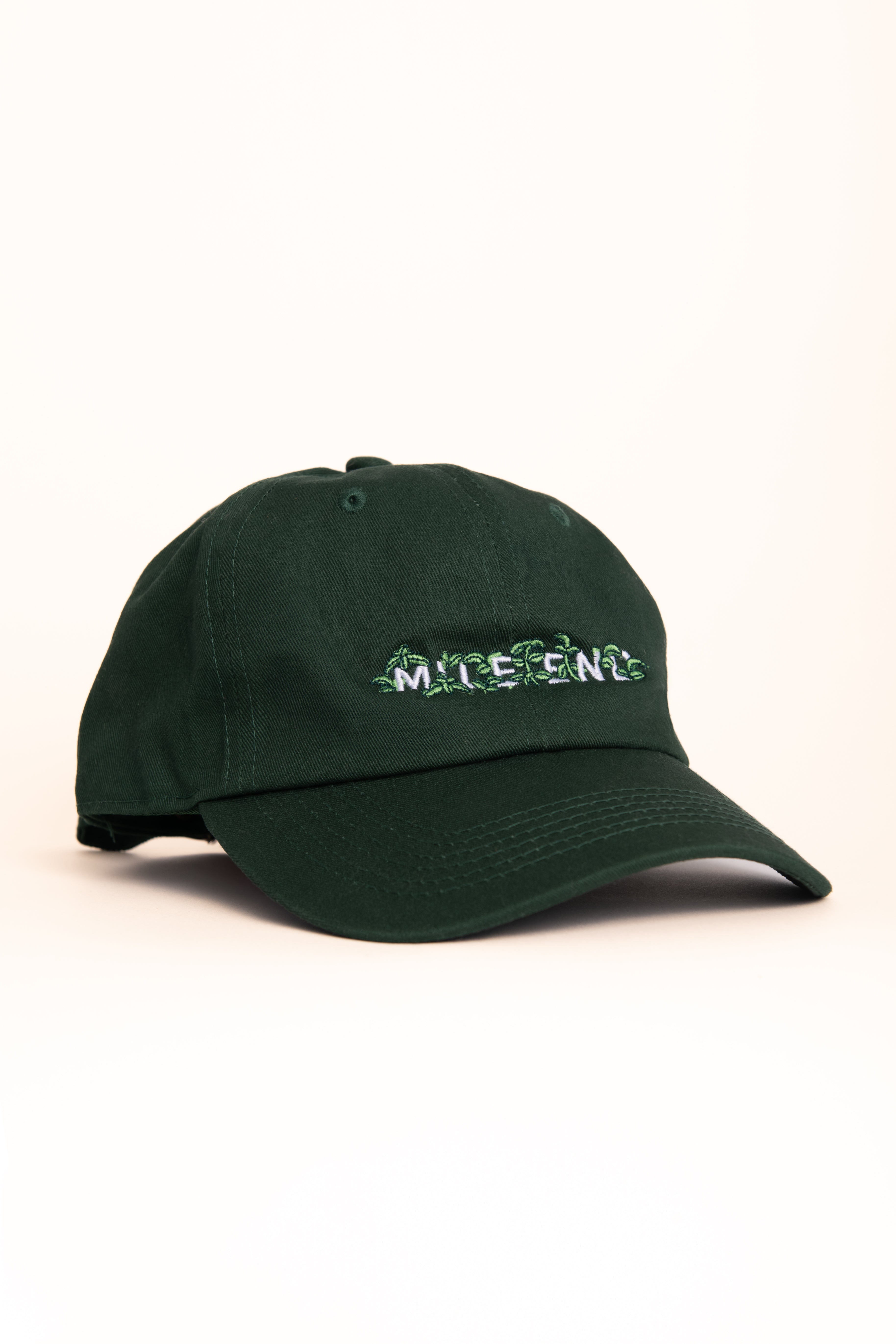 Alphabet Mile End Basil Cap in Forest Green