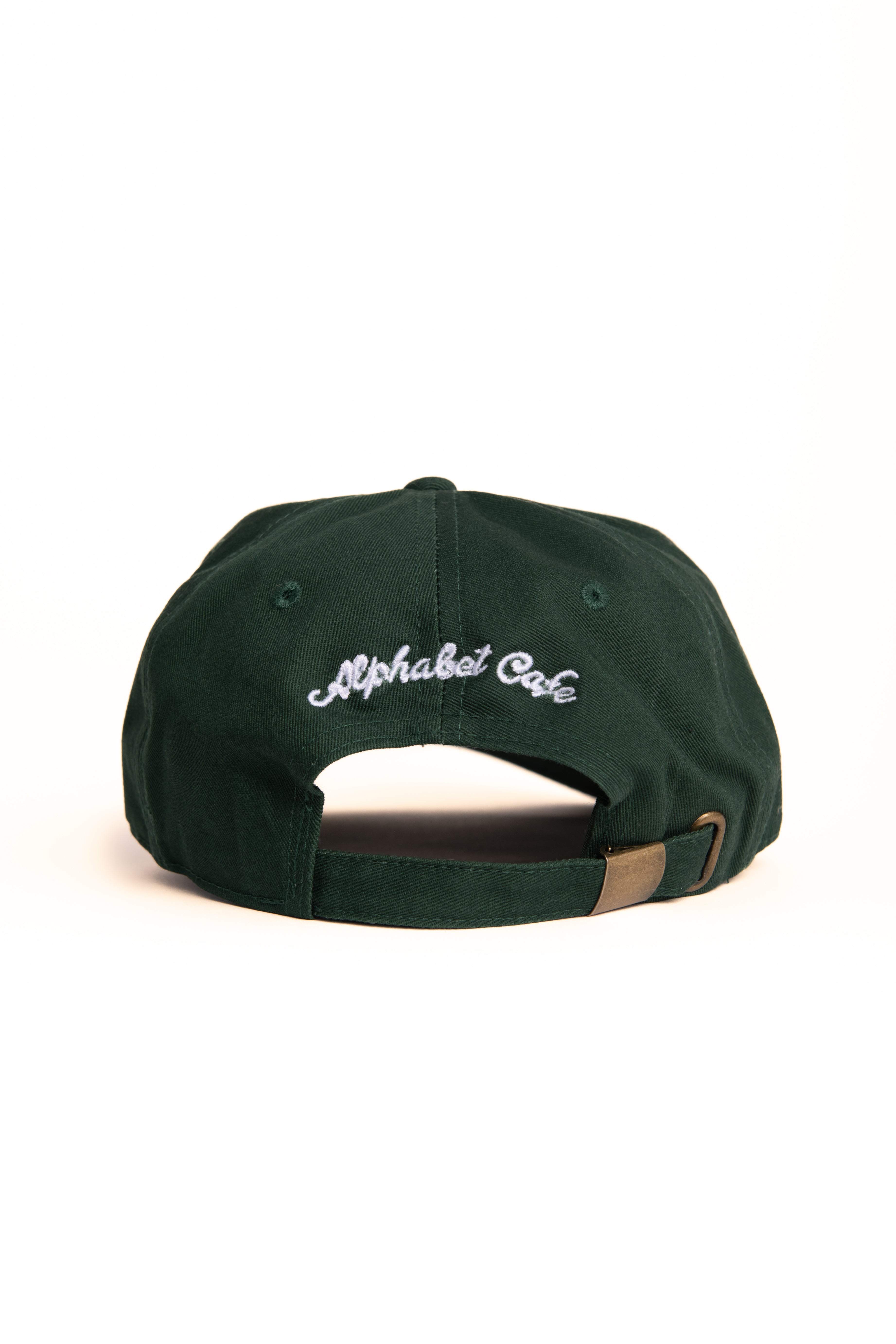 Alphabet Mile End Basil Cap in Forest Green