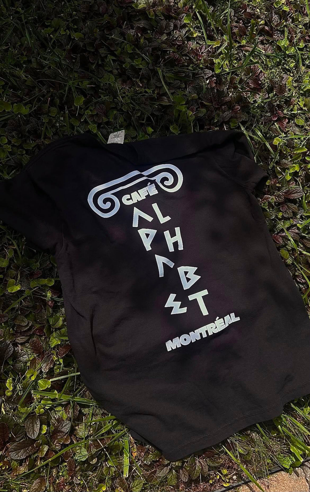 Alphabet Barista Tee – Anthora