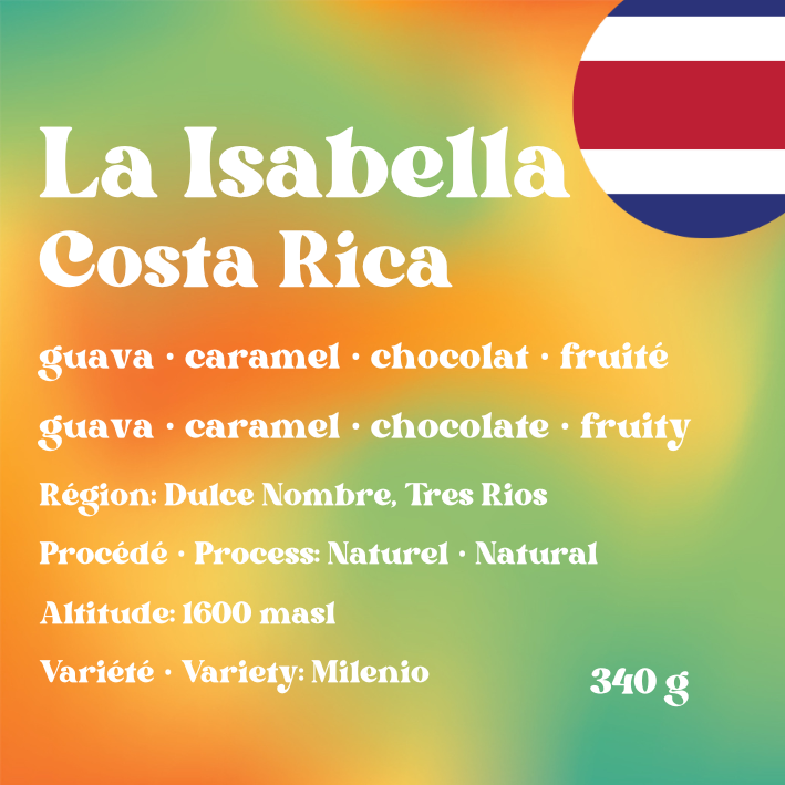 La Isabella from Costa Rica