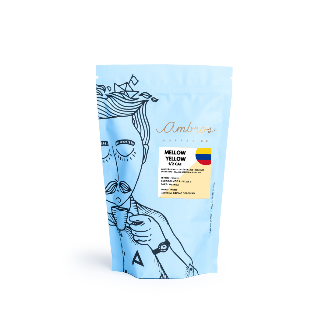 Mellow Yellow 50% Decaf from Colombia
