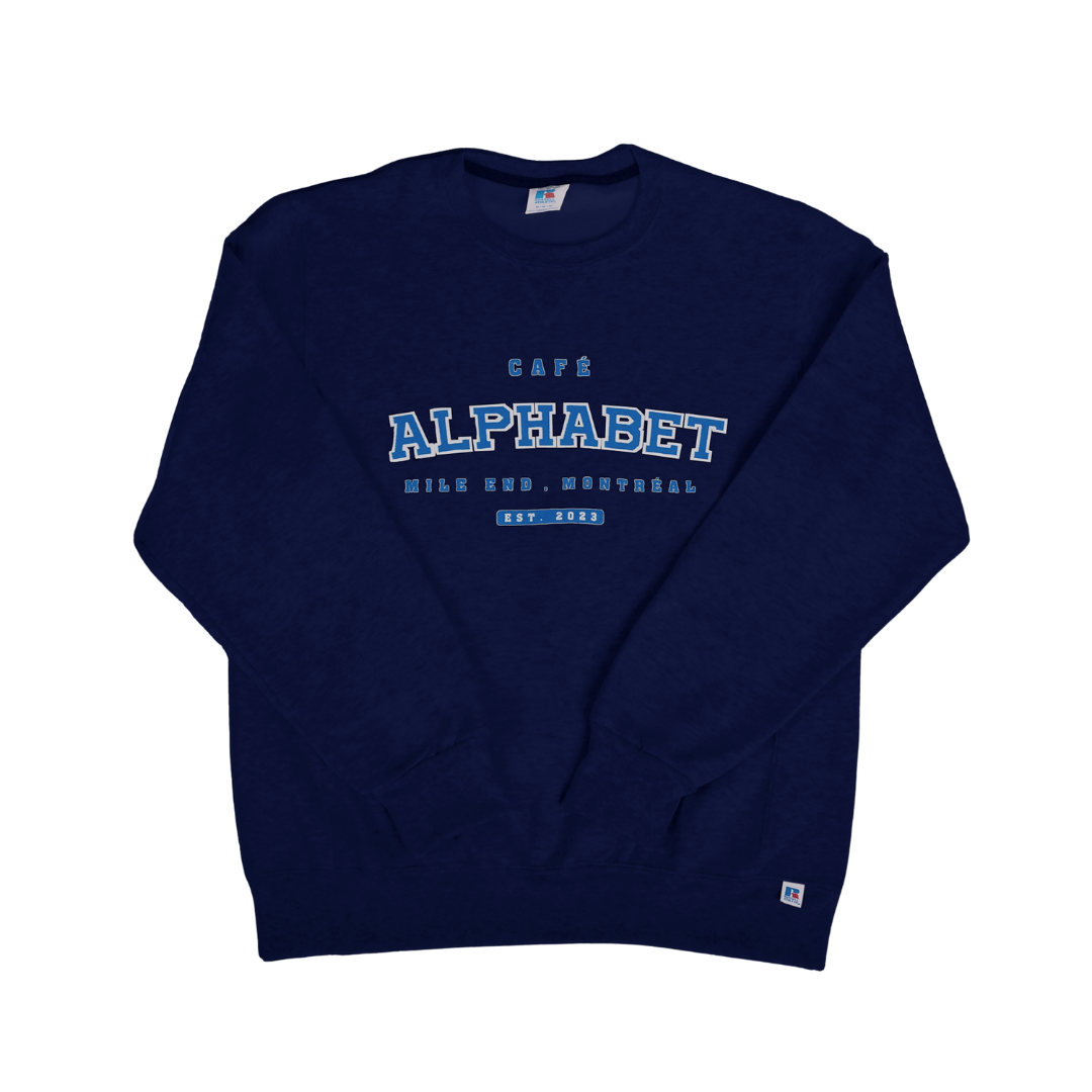 Sweat à capuche Alphabet Varsity