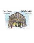 Alphabet Cafe & Ambros Coffee Gift Card (digital or physical)