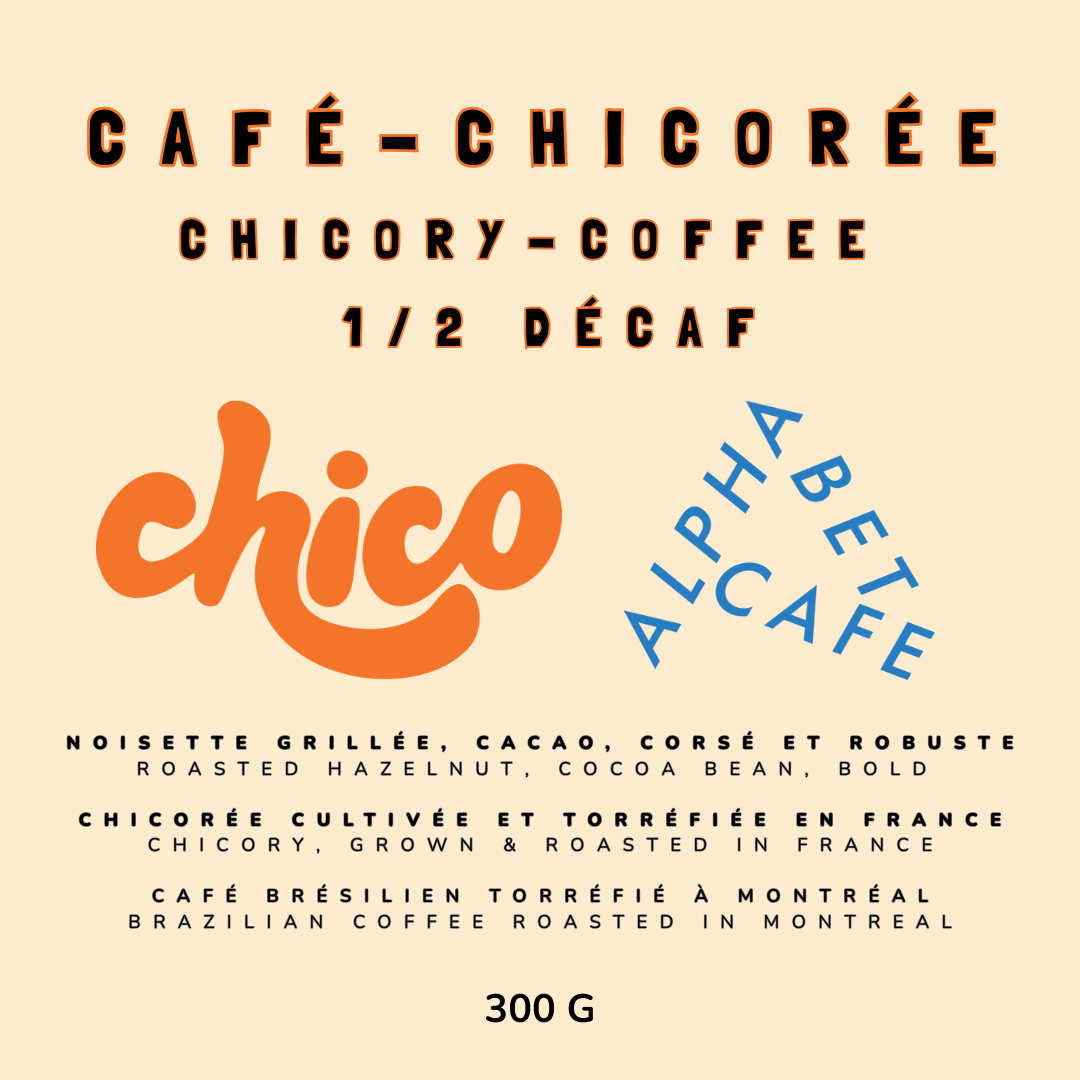 Chicory-Coffee 50% Decaf - Collab Chico x Ambros x Alphabet