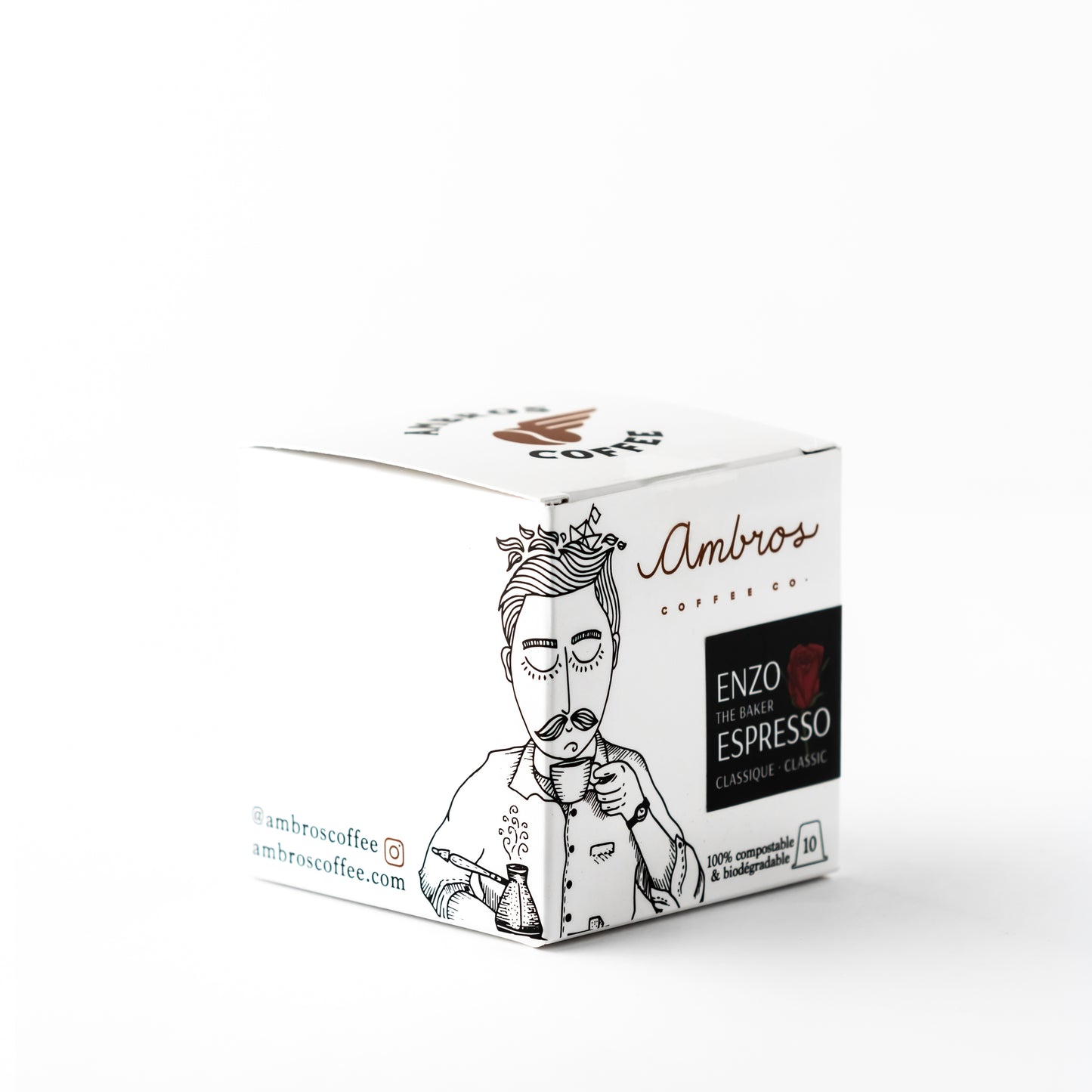 Capsules de café compatibles Enzo Nespresso ® (10/boîte)