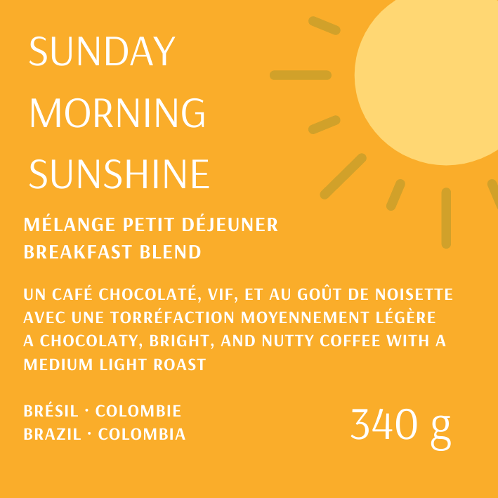 Sunday Morning Light Roast Breakfast Blend