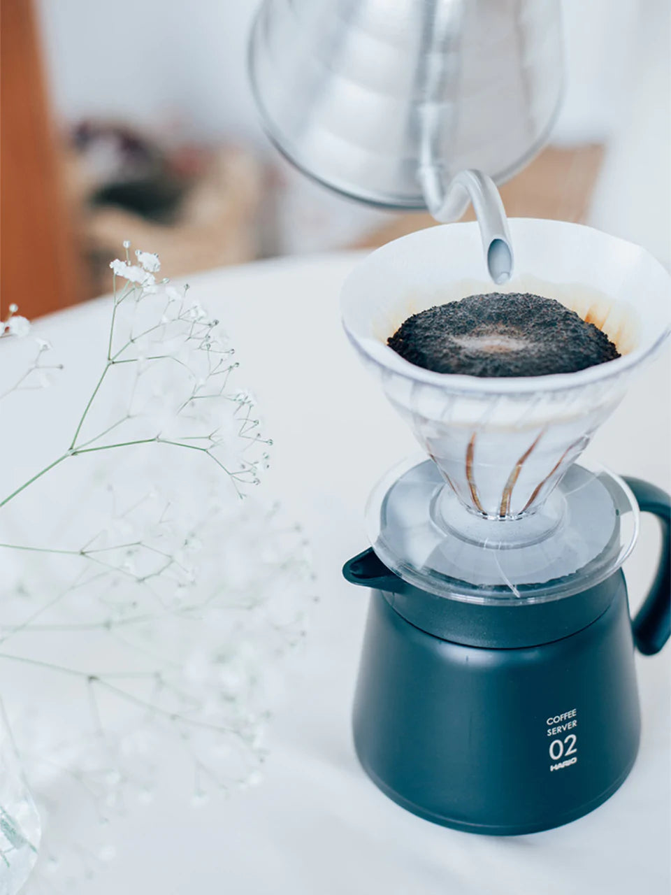 Goutteur HARIO V60-02 (Plastique)