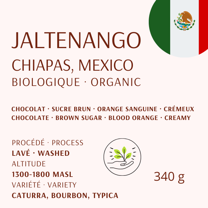 Jaltenango du Mexique (Biologique)