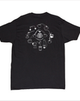 Ambros Around the World Tee SS in Black